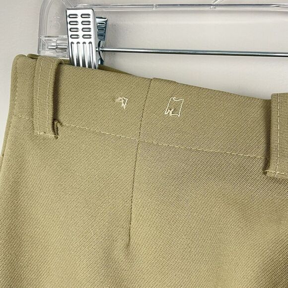 Tailored Sportsman Equestrian Riding Breeches Size 30 Khaki Side Zip Knee Patch - Picture 10 of 13
